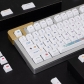 Pacman 104+30 PBT Dye-subbed Keycap Set Cherry Profile Compatible with ANSI Mechanical Keyboard